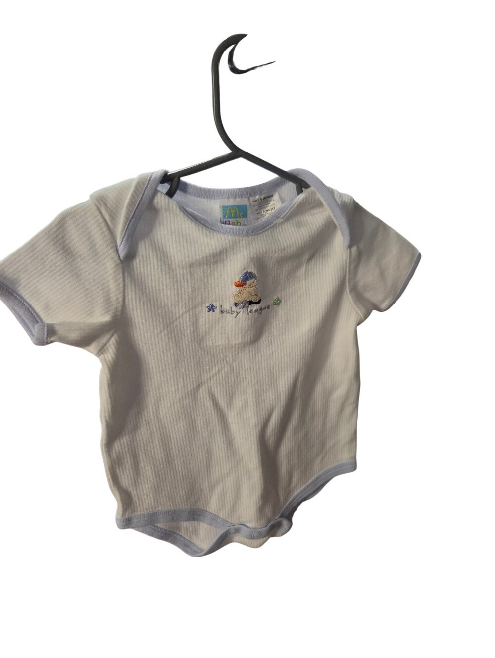 Vintage Mcbaby Onesie 6/9 Month